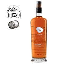 Grappa 15 Uomini affinata in botti da Rum e Taurasi Antica Distilleria Russo (confezionata)