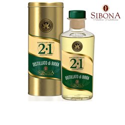 Distillato di Birra 2.1 Sibona (astuccio metallico)