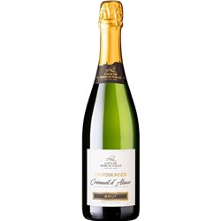 Sciabola per Champagne in scatola regalo con bottiglia di Cremant Champenoise Francia 75cl
